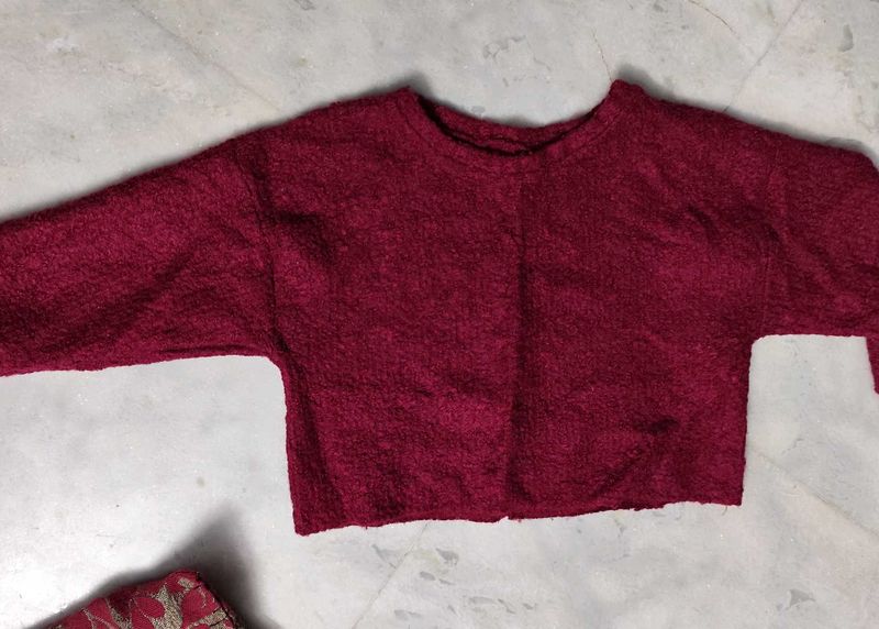 Textured Sweater