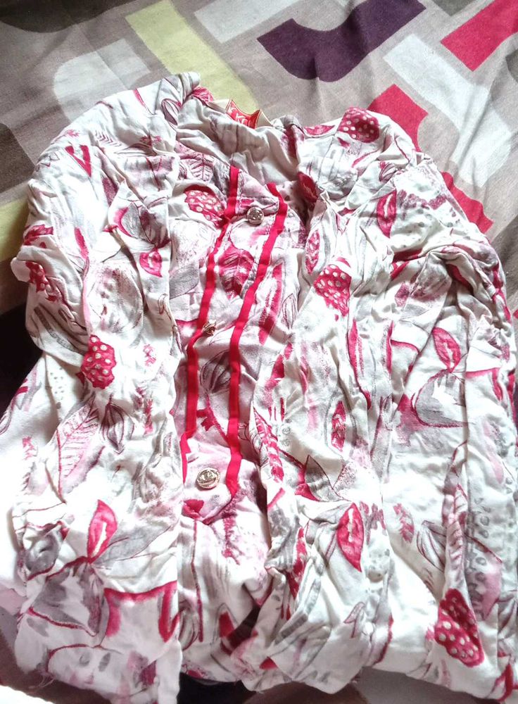 Floral Print long kurti