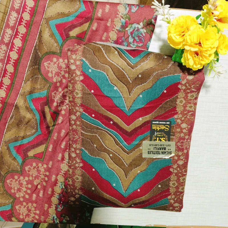 Woolen unstitched suit