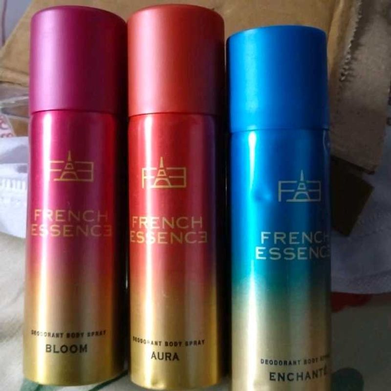 French Essence Body Spray Set(Pack Of Three)