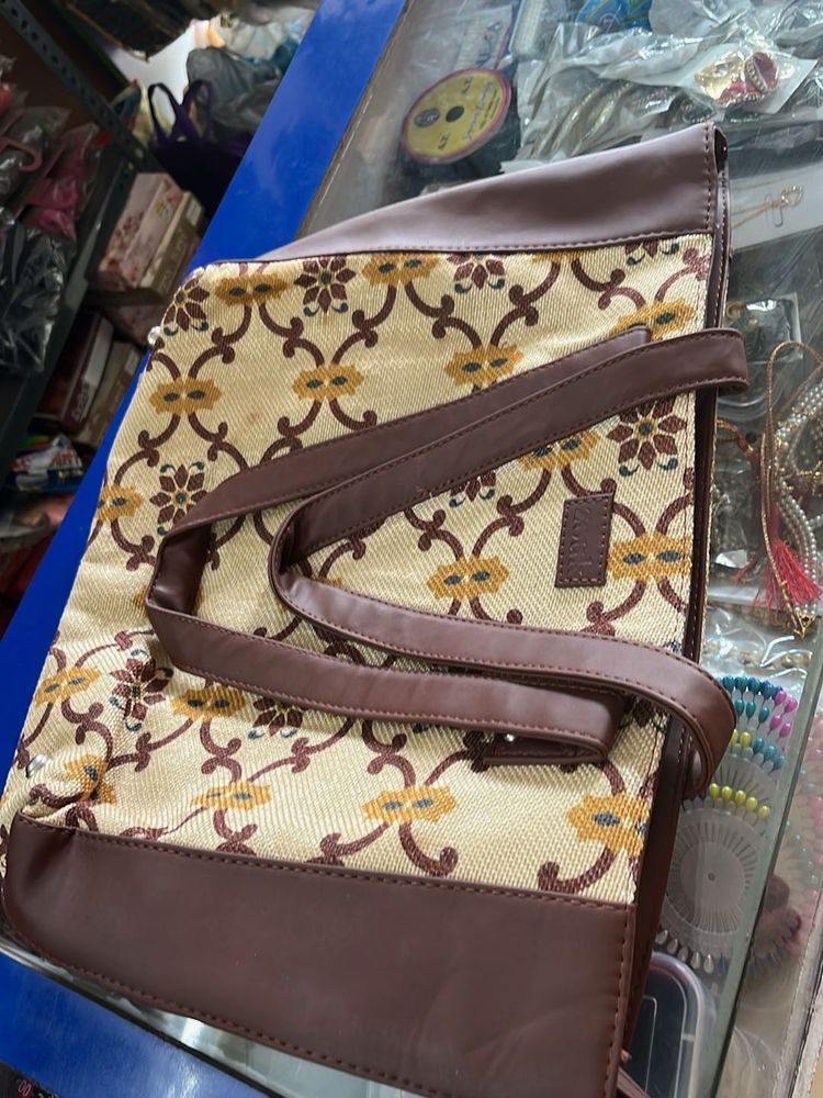 Patterned Tote Bag