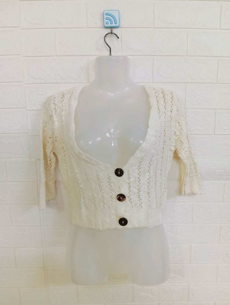 Crochet Sexy Crop Tops