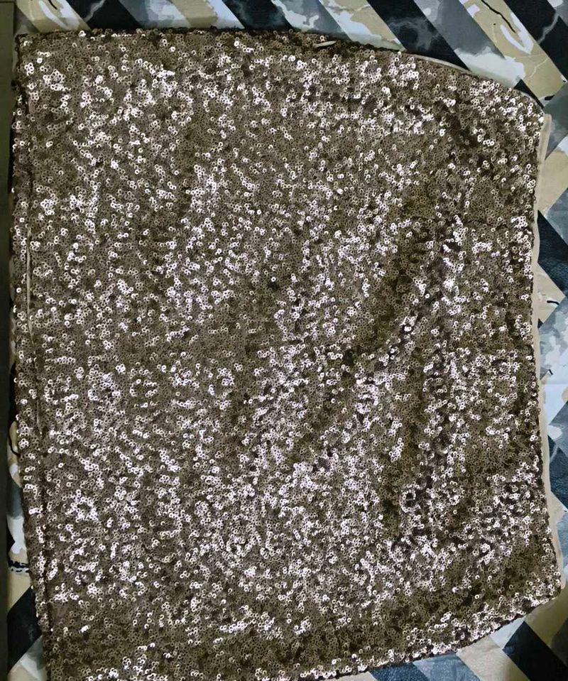 Sequin Mini Skirt