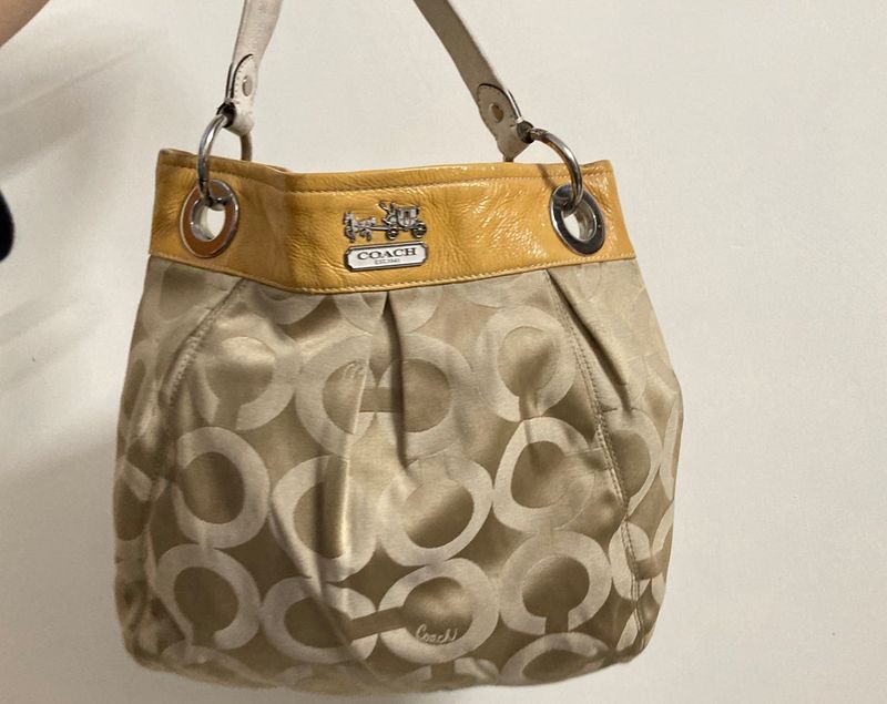 coach Op Art Canvas bag