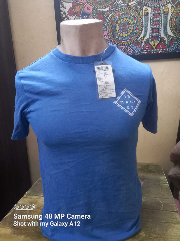 Blue Graphic T-Shirt