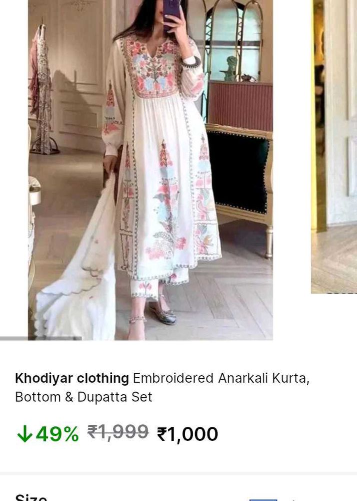 Embroidered Kurta Set