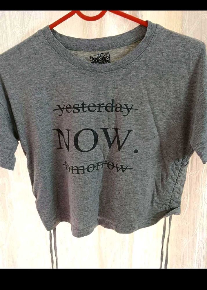 Gray Graphic Tee
