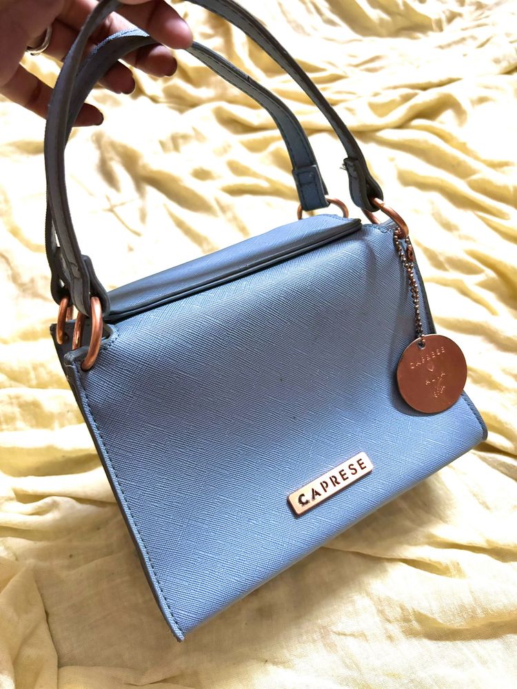 Caprese X Alia Bhatt Blue Bag