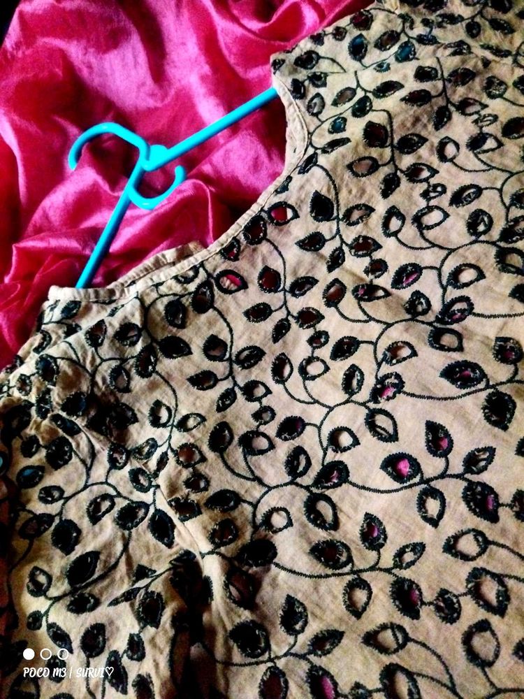 Floral Embroidered Top