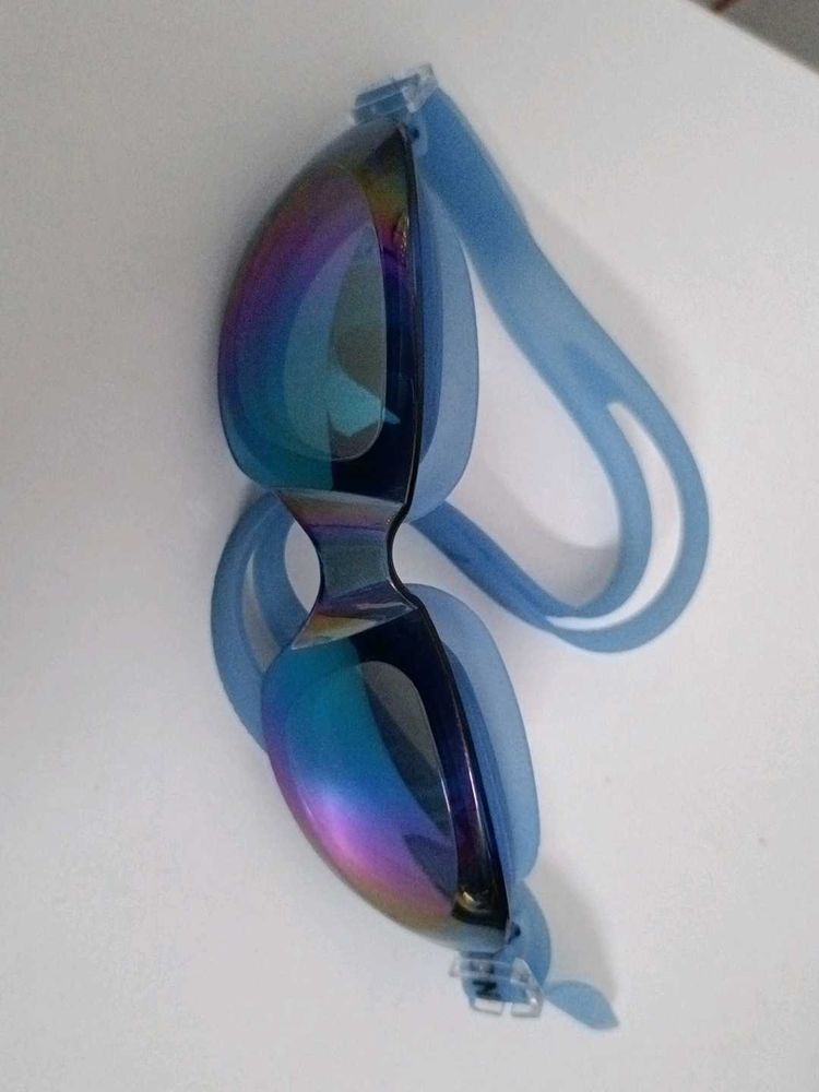 Blue Swimming Goggles