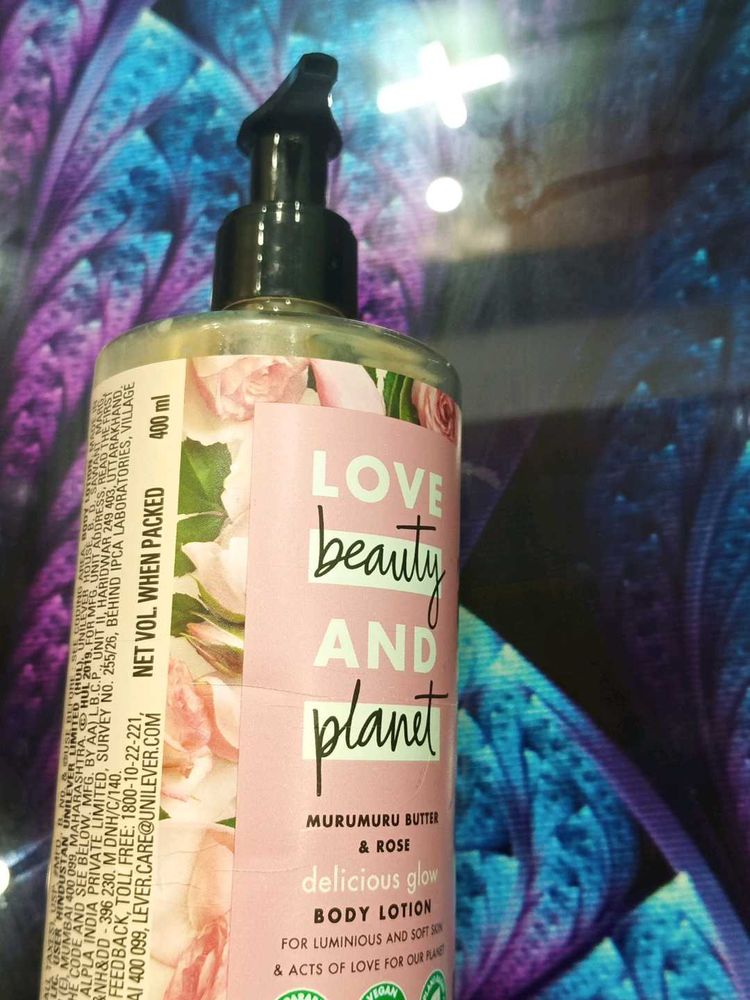 Love Beauty &amp; Planet Murumuru Butter &amp; Rose Lotion