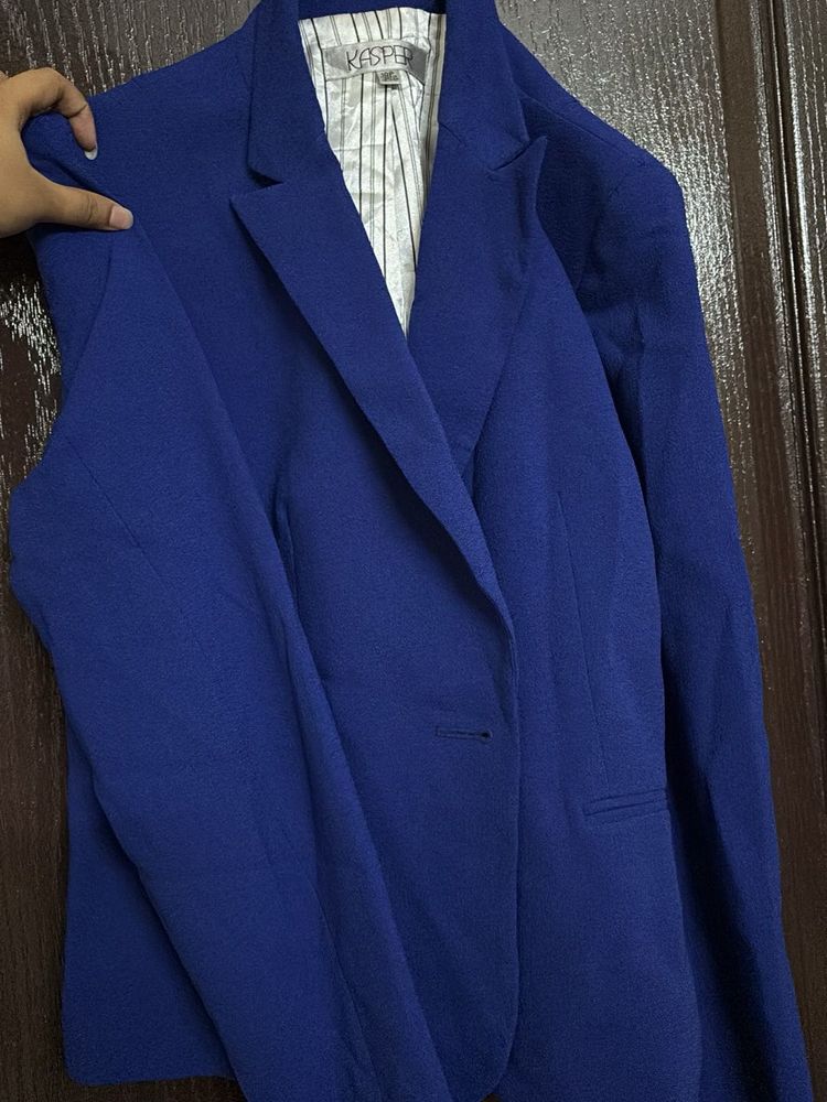 Kasper Blue Blazer - Size 10