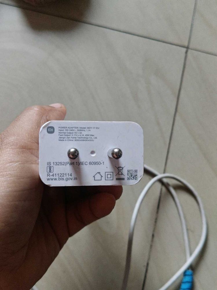 Mi Charger 45w with original cable