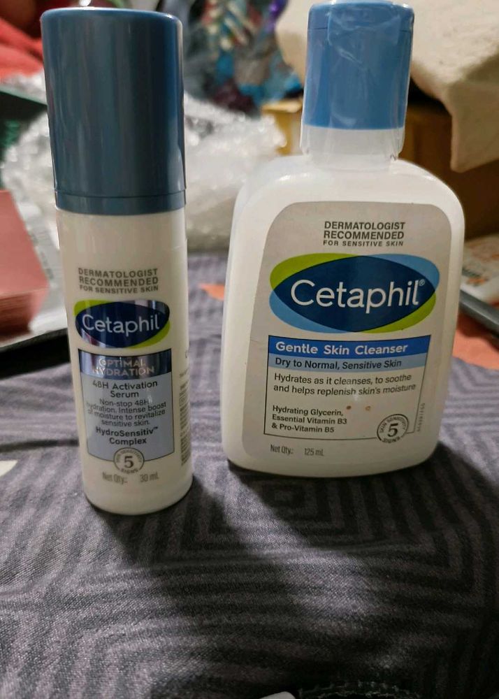 Cetaphil And Cosrx Skincare Combo
