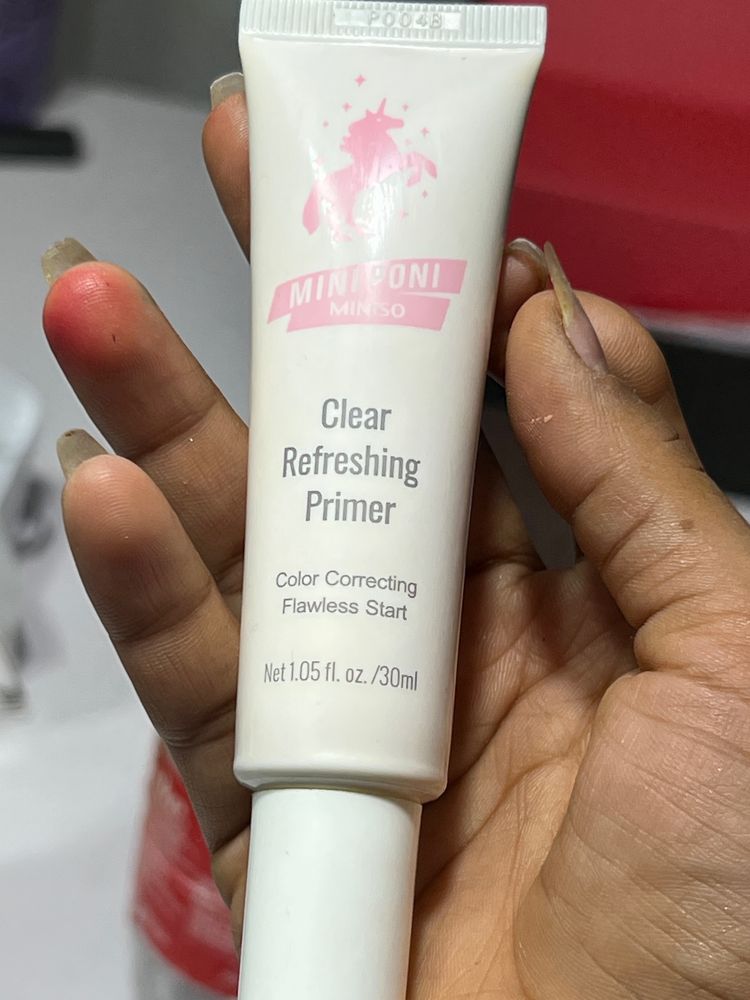 Miniso Mini poni Clear Refreshing Primer(03 Pink