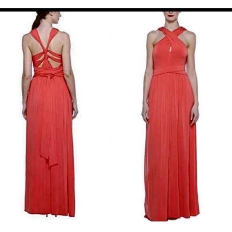Coral Maxi Dress