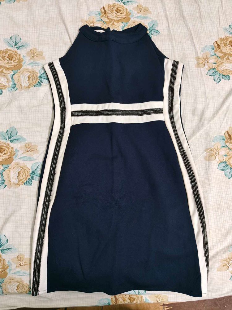 Navy Blue Bodycon Dress