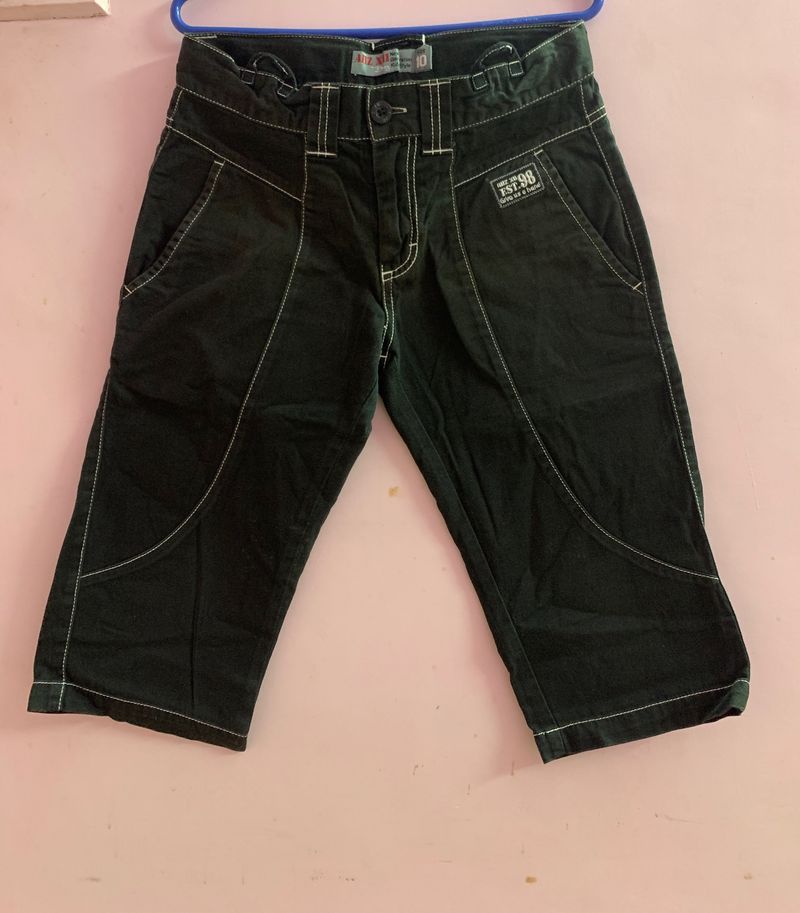 Boys - Classy Black Vintage🖤🔥😍🏁 3/4th Pants