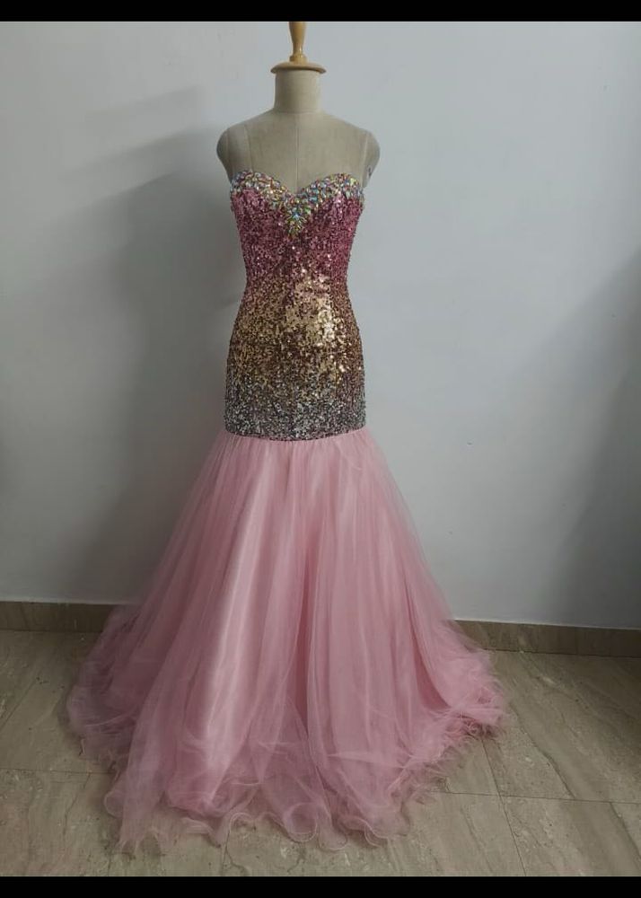 Stunning Sequin Evening Gown