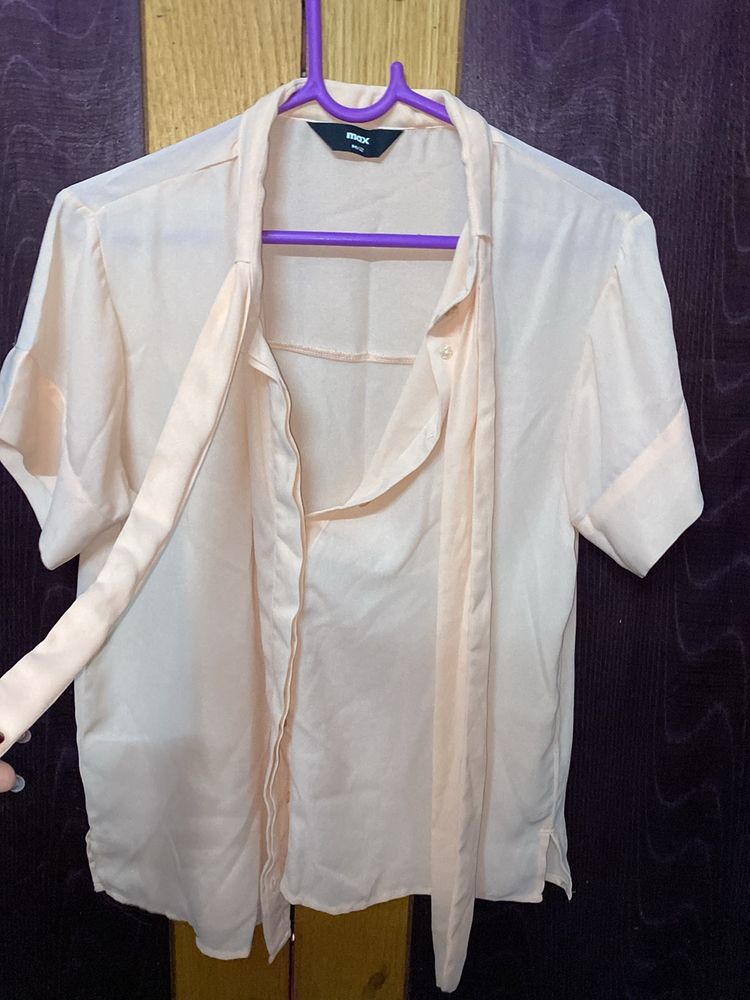 Trendy Peach Stylish Shirt