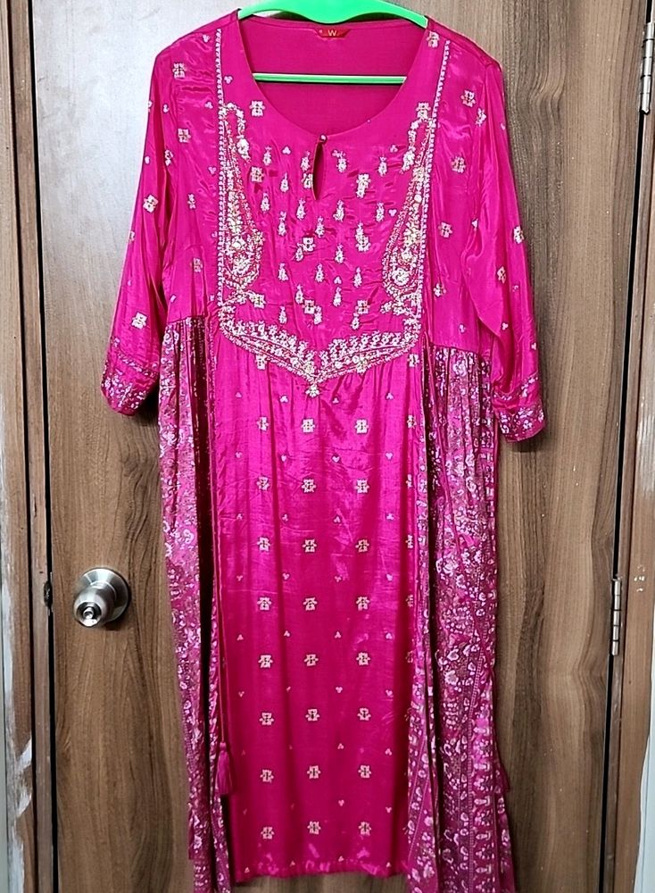 W Fushia Pink Kurti