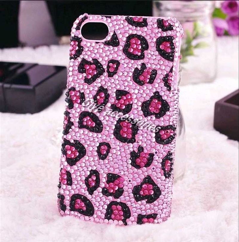 Pink Leapord Phone Case💘