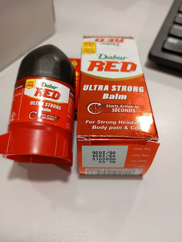 Dabur Red Ultra Strong Balm selling bulk bottle no