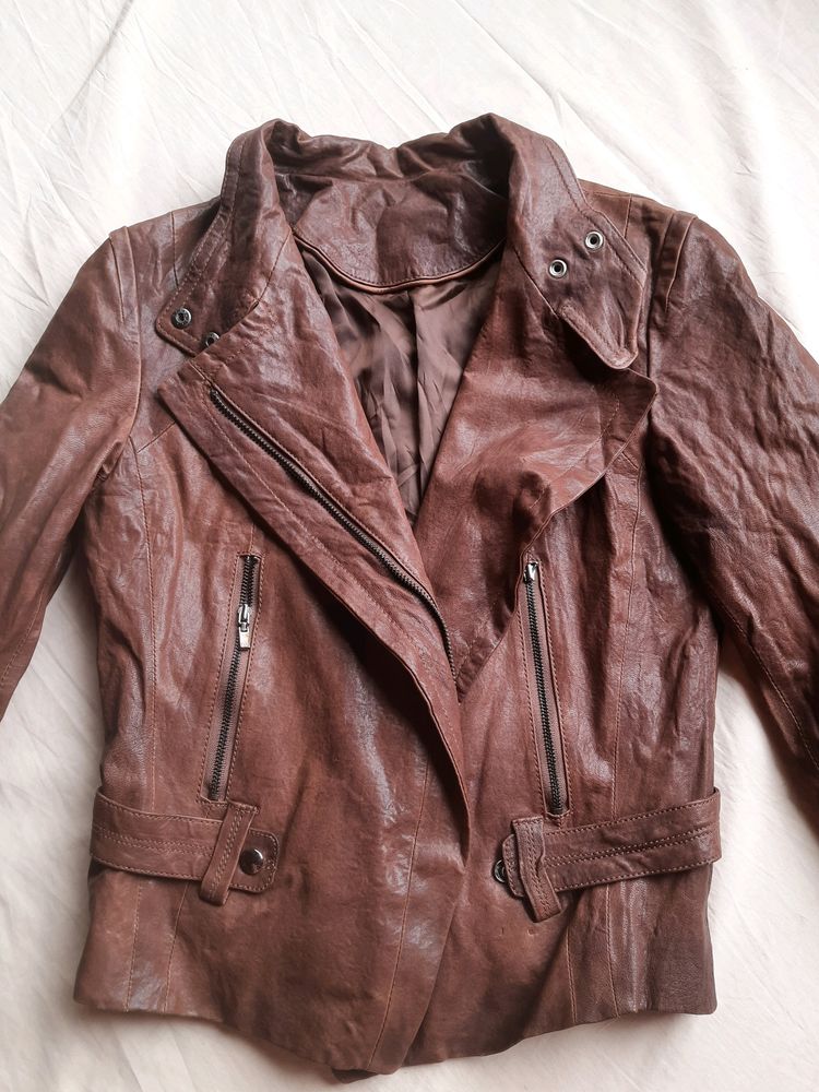 Chic Y2k Leather Jacket