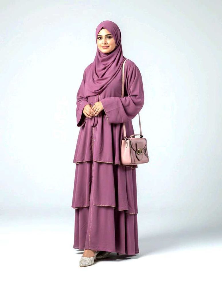 Tiered Abaya Burkha