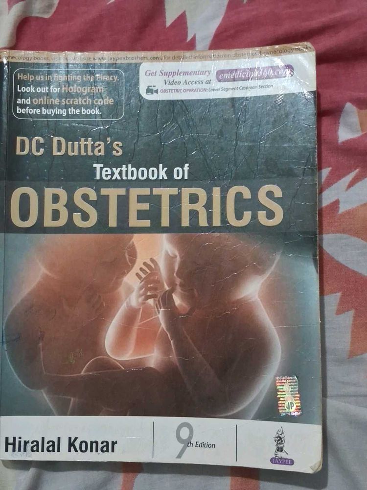 DC Dutta Obstetrics Textbook