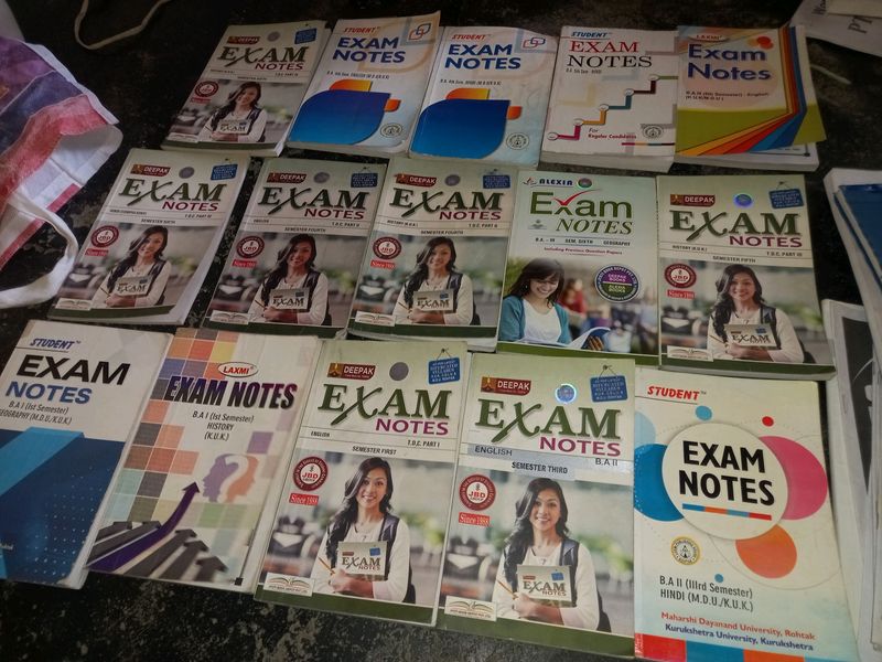 Exam Notes For B.a 4th Sem