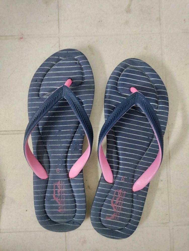 Blue Slippers