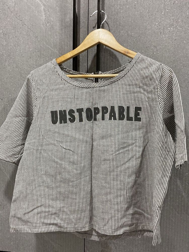 Unstoppable Striped Top