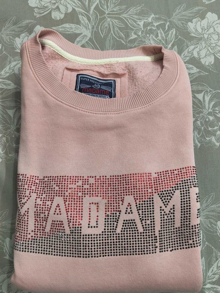 MADAME Embellished Sweatshirt