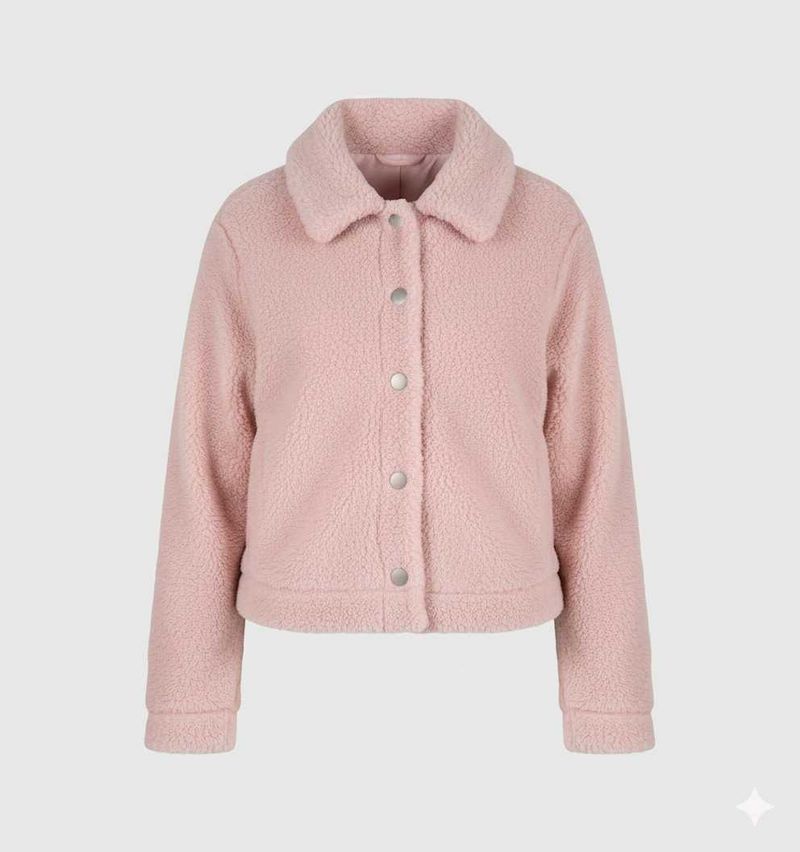 Pink Fleece Jacket