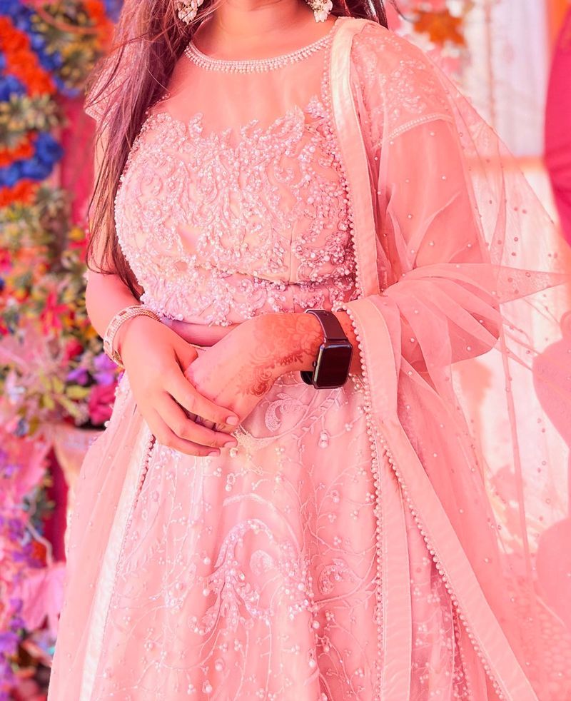 Elegant Pink Lehenga