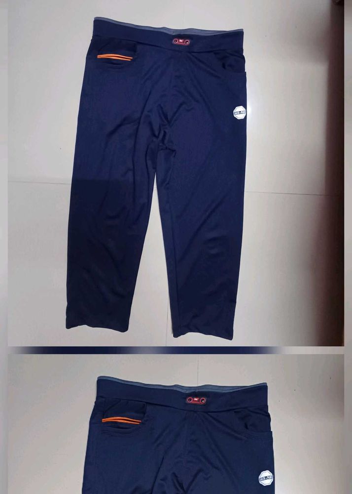Navy Blue Track Pants