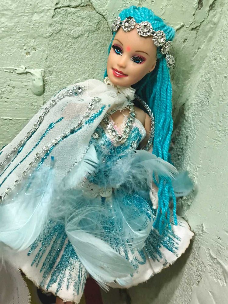feather fairly barbie doll