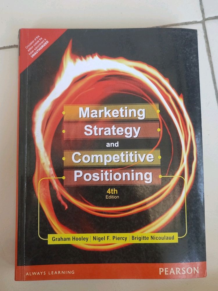 Marketing Strategy And Competitive Positioning
