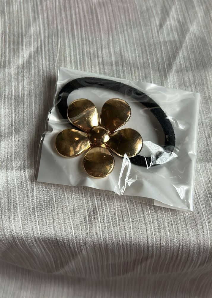 Anti Tarnish Flower Rubber Band