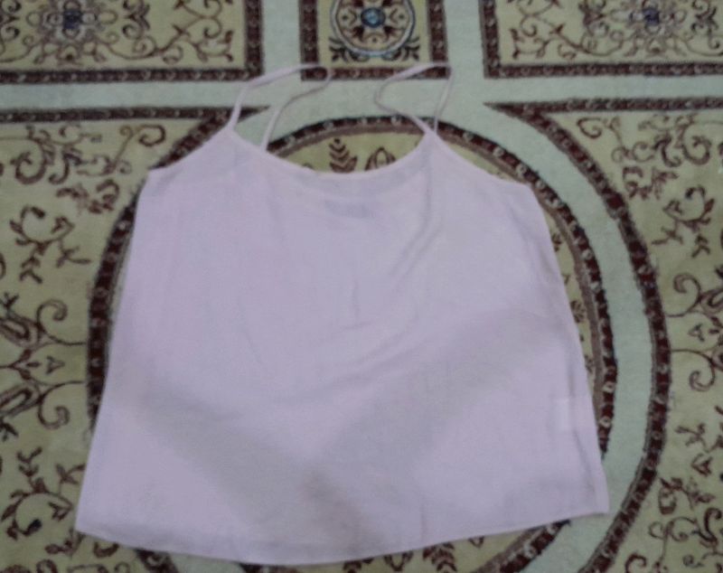 Women Inner Wear Top Pink Color