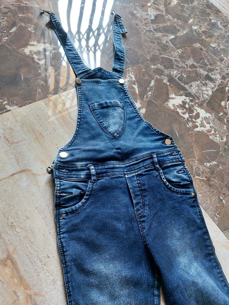 Denim Overalls