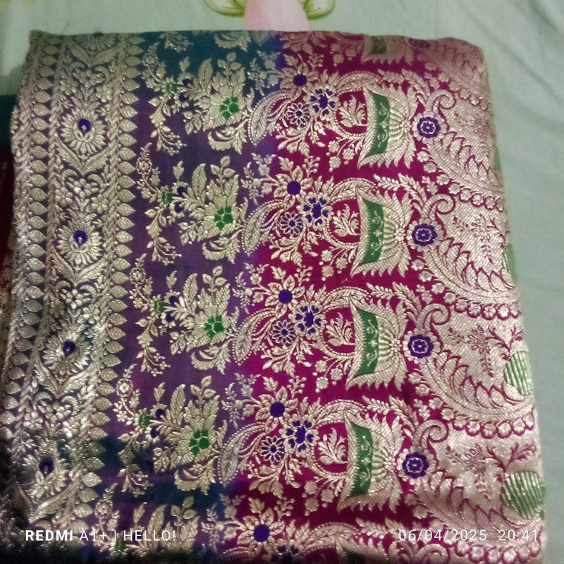 🎇 Price Drop 🎇Beautiful Original Banarasi Saree