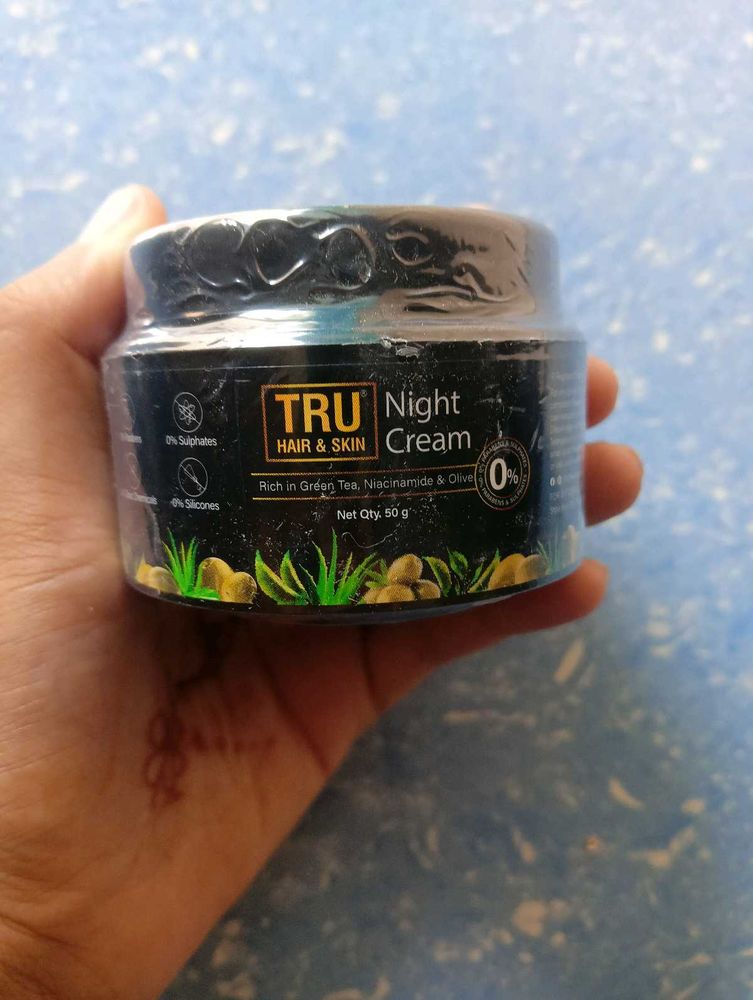 TRU Hair &amp; Skin Night Cream