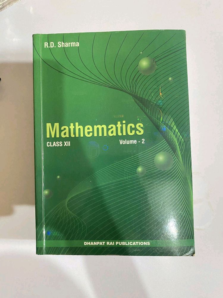 Mathematics Class 12 ,RD Sharma ( Vol 2)