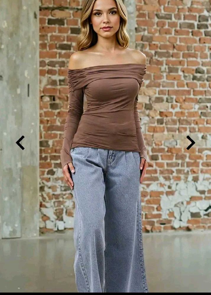 Elegant Off-Shoulder Top