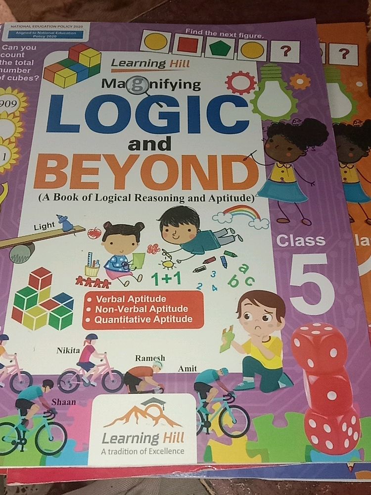 Logical Reasoning And Aptitude Book For Class 5