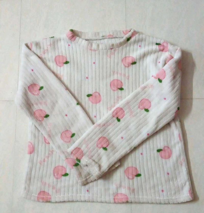 Peach Pajama Top and Pant