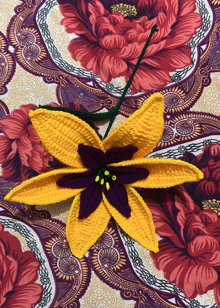 Crochet Lily Flower