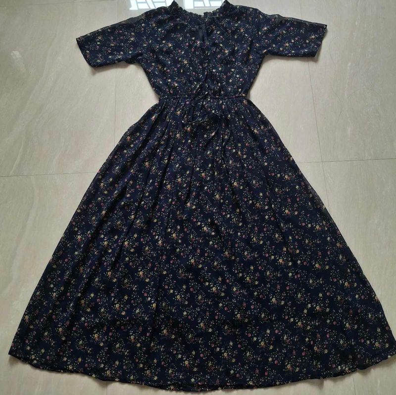 (Strechable)Floral Print Midi Dress🌷